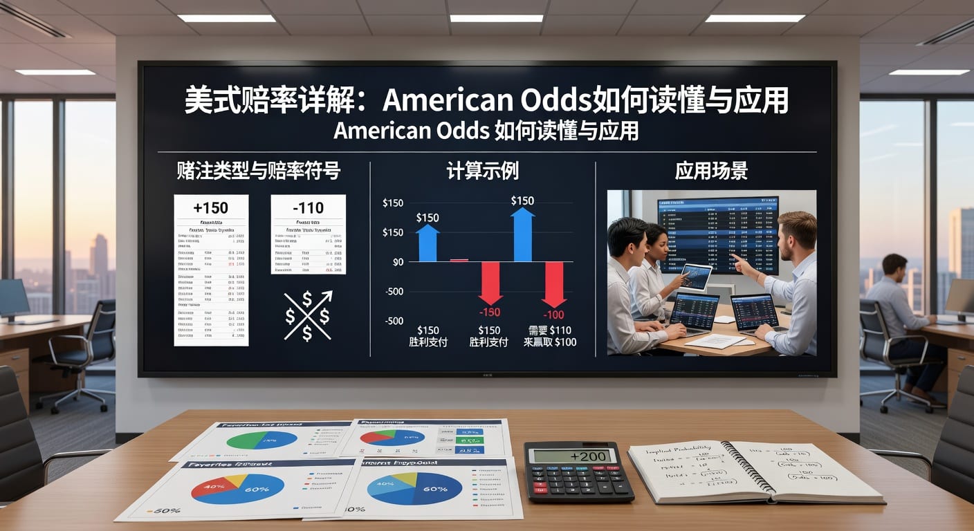 美式赔率 american odds：换算规则与实战解读