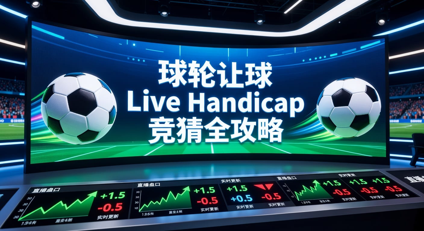 滚球让球 live handicap 场中盘口解读与判断