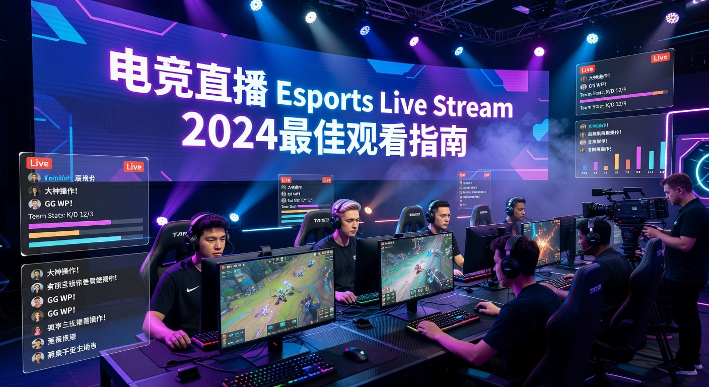 电竞直播 Esports Live Stream 2026观赛与数据指南