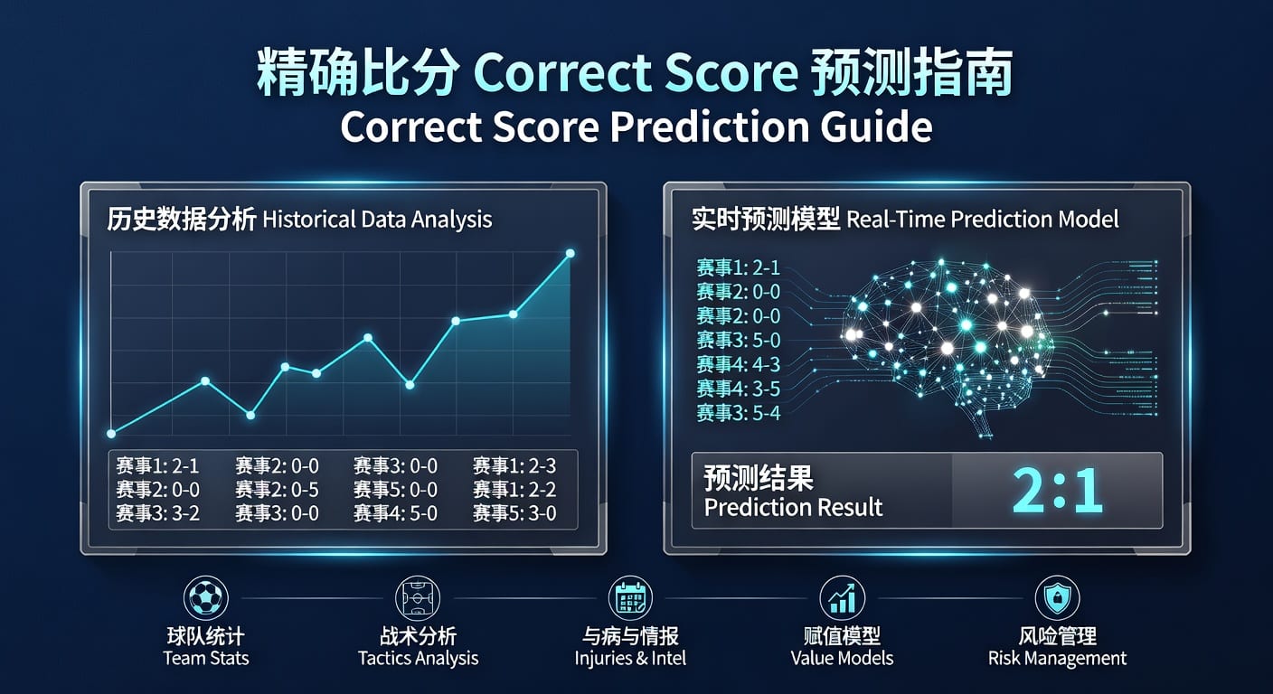 精确比分 correct score投注技巧与实战判断指南